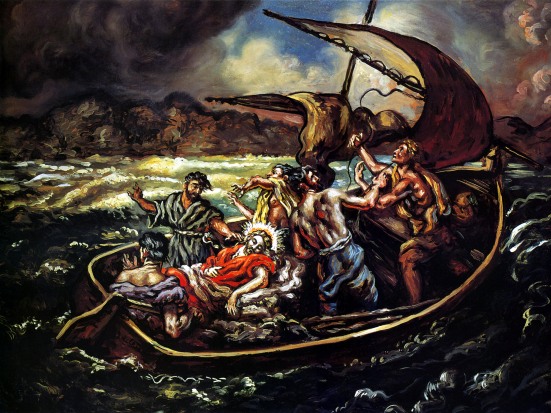 Christ and the Storm Giorgio de Chirico, 1914